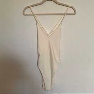 Tiger Mist V-Neck Bodysuit